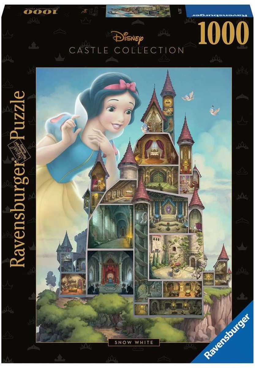 Ravensburger Puzzle Castles Snow White, 1000st.