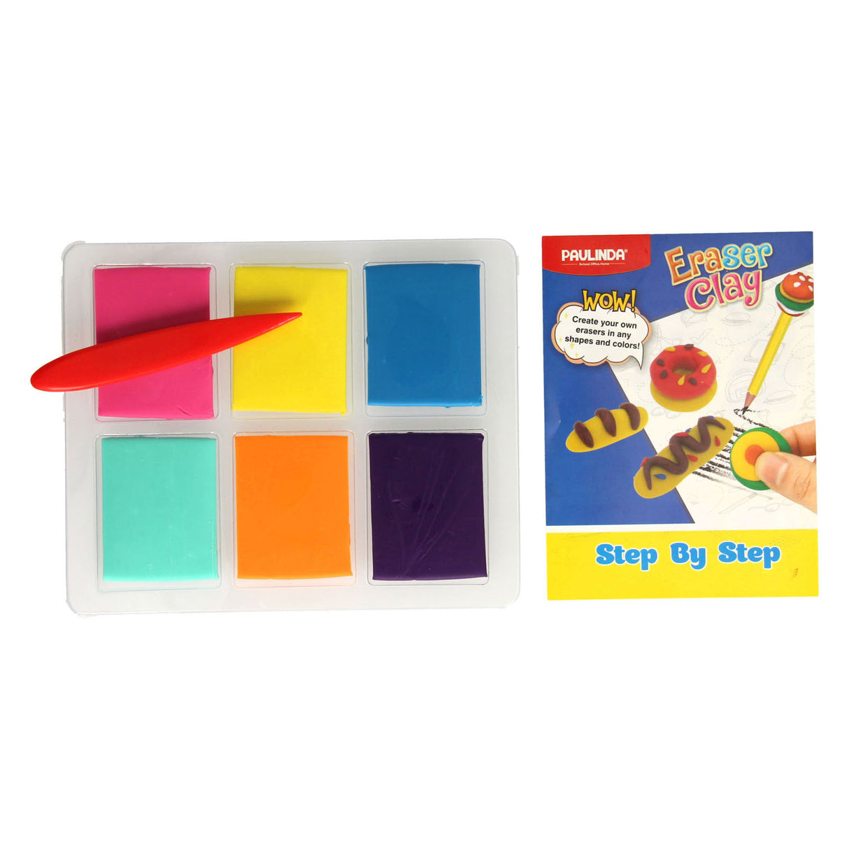 Paulinda Craft Set de fabrication de gommes, 6 pcs.