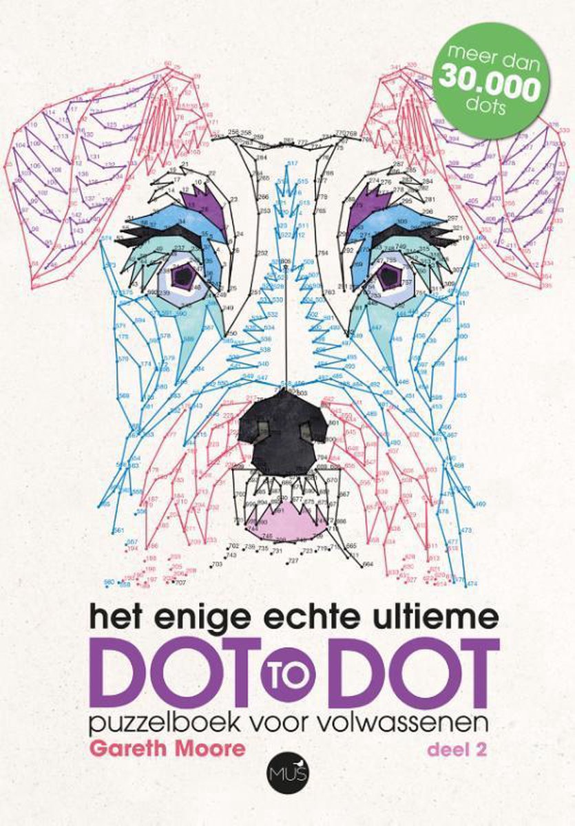 Mus le seul et unique livre de puzzles point à point ultime pour adultes - point à point - dessin
