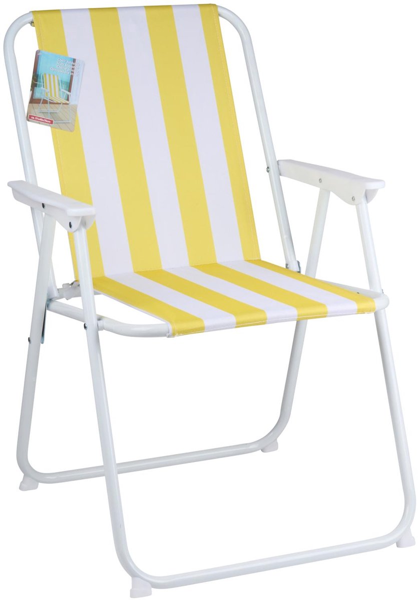 Merkloos sans marque chair foldable yellow