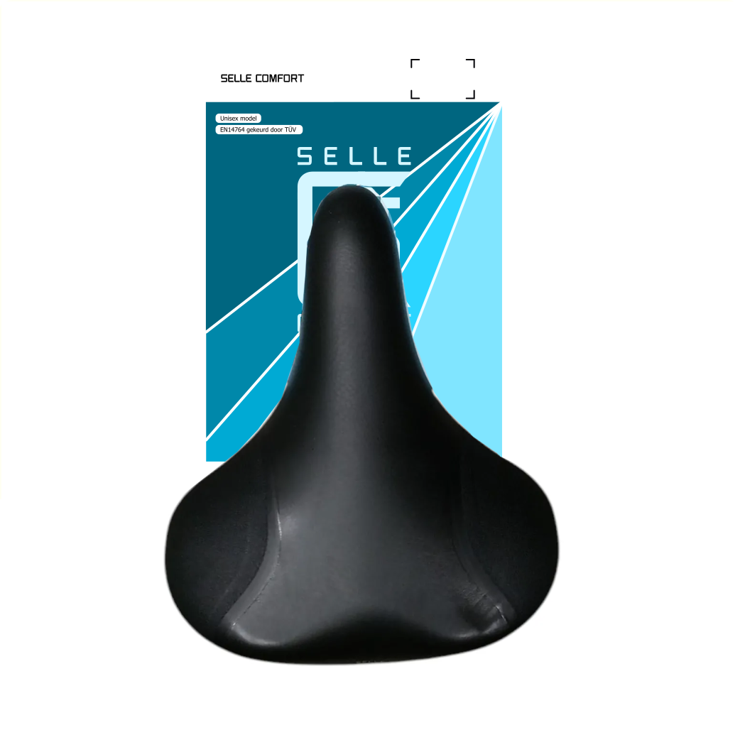 Selle de protecteur de confort de Selle. Avec protection d'angle. Non sans aucun