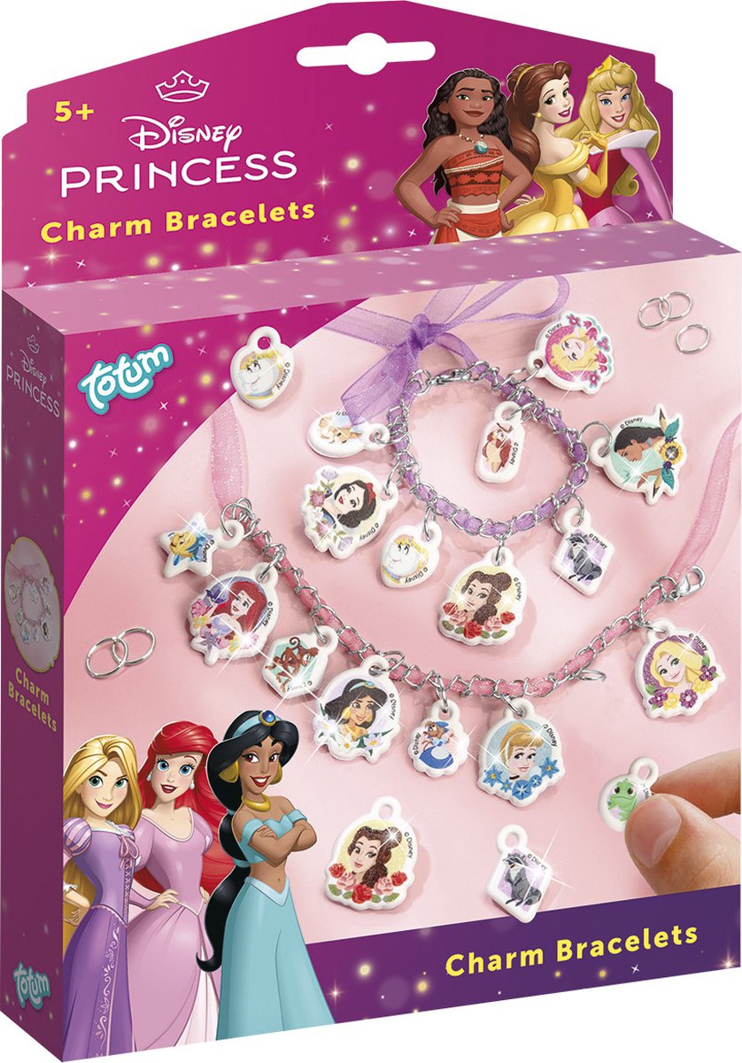 Totum Disney Princess - Bracelets à breloques gonflés