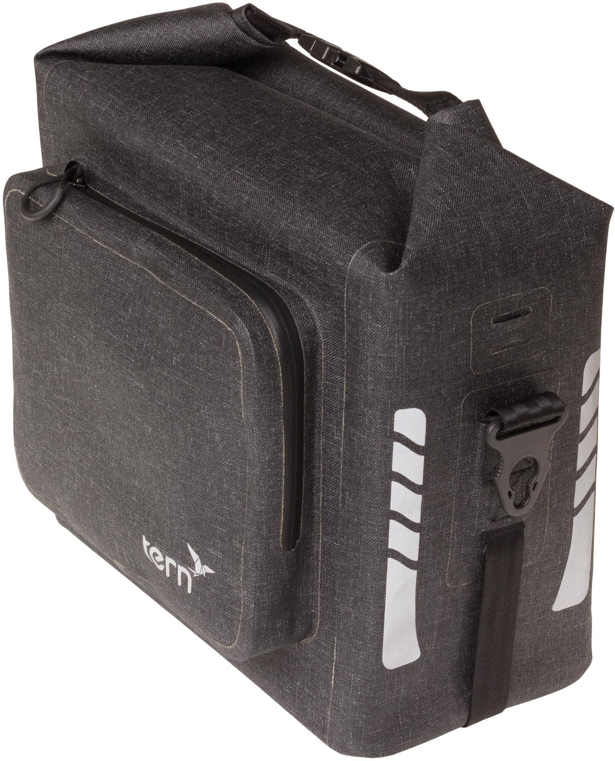 Sac porte-bagages Tern Sac de marchandises sèches Sac de coffre Sac de marchandises sèches tweed noir