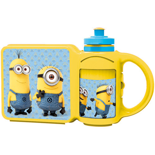 Ensemble combiné Minions boîte à lunch et gourde