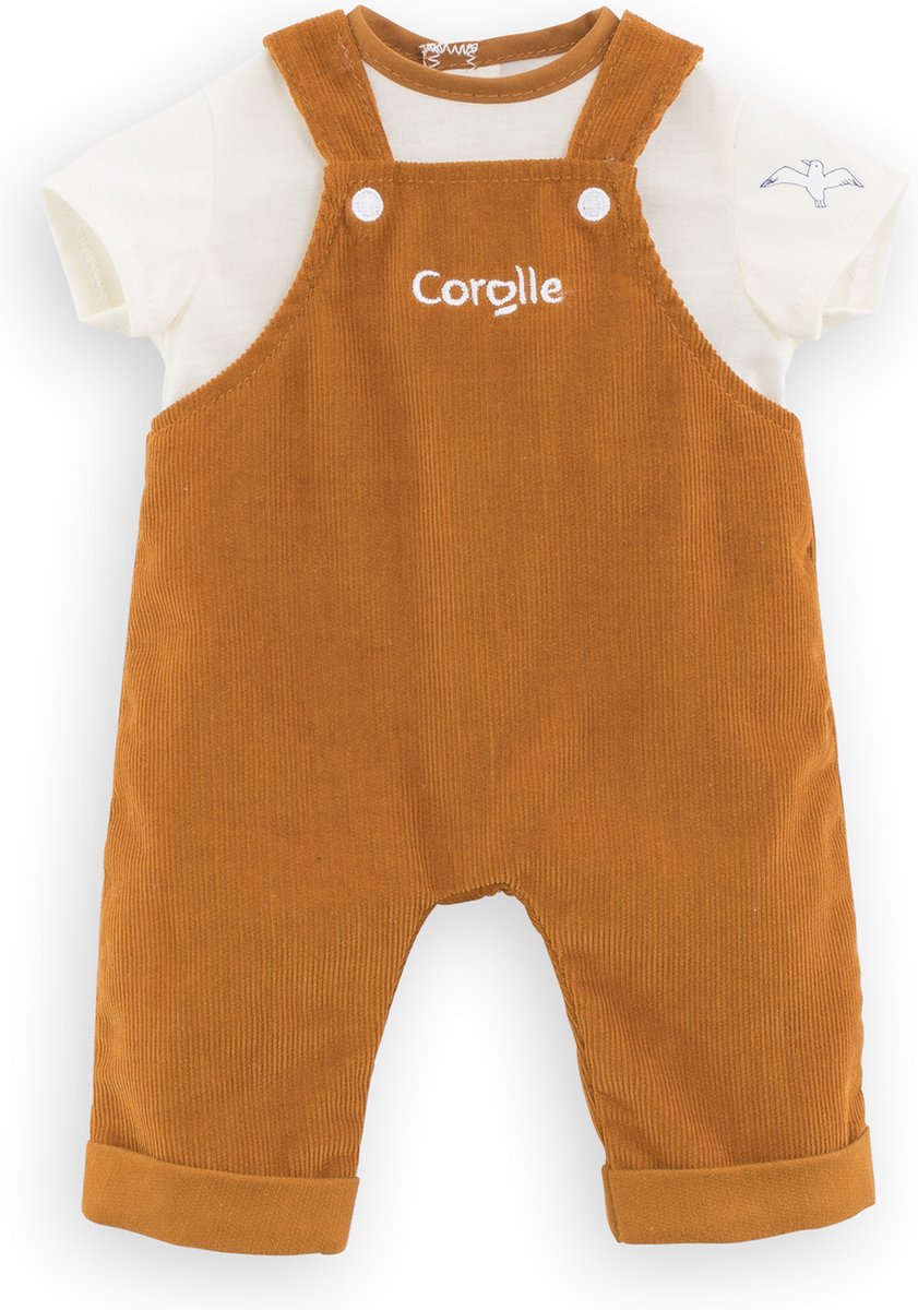 Vêtements de poupée Corolle - salopette bébé poupée 2en1 36cm - accessoire.