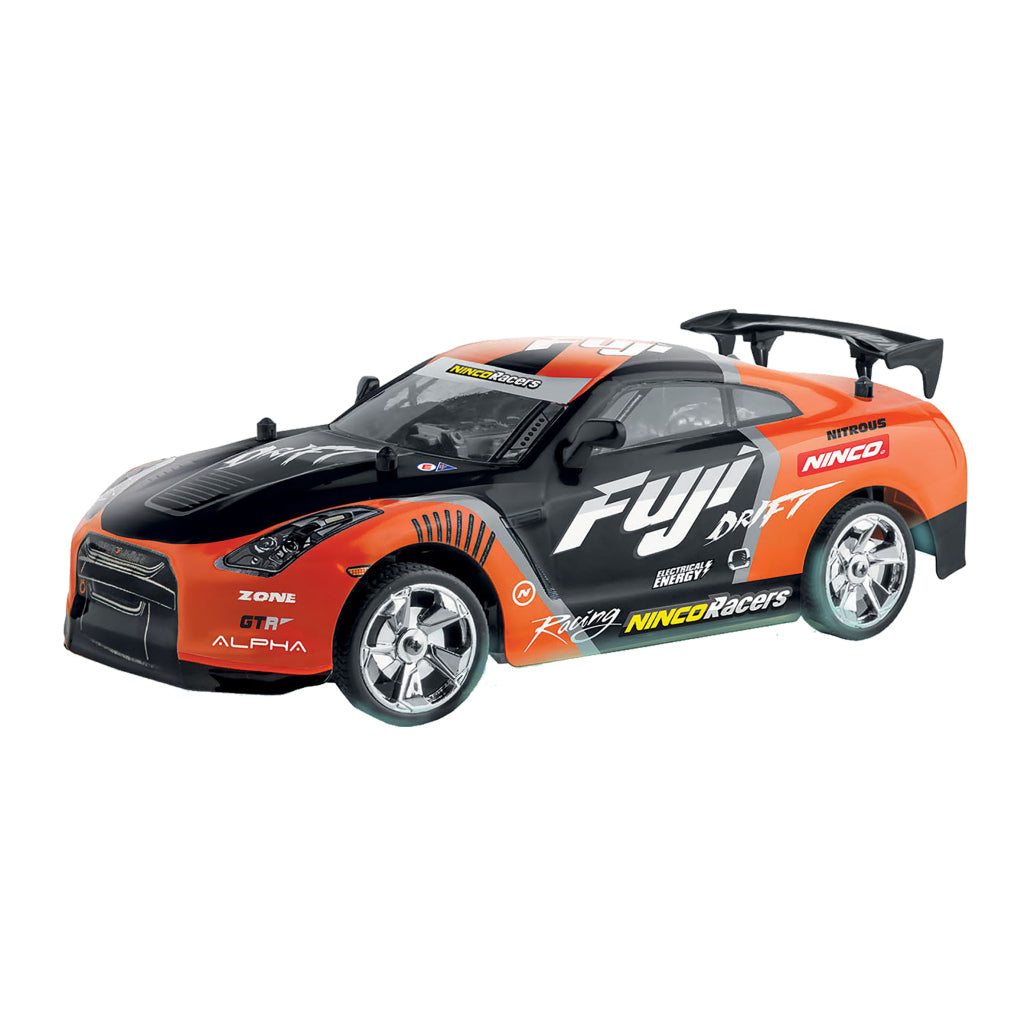Ninco Ninco RC Fuji Drift Car + Lumière 1:18 Orange Noir