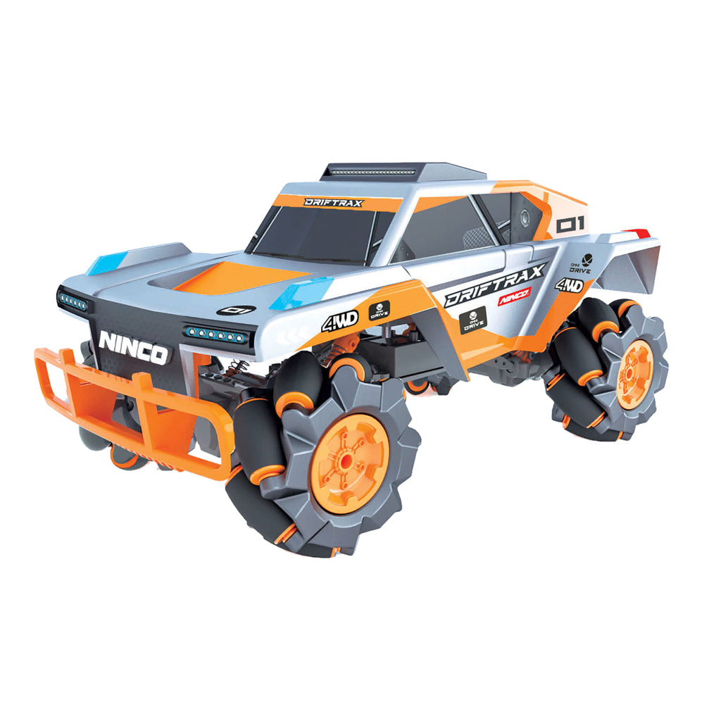 Ninco rc drift trax voiture 34x18x15,8 cm gris orange