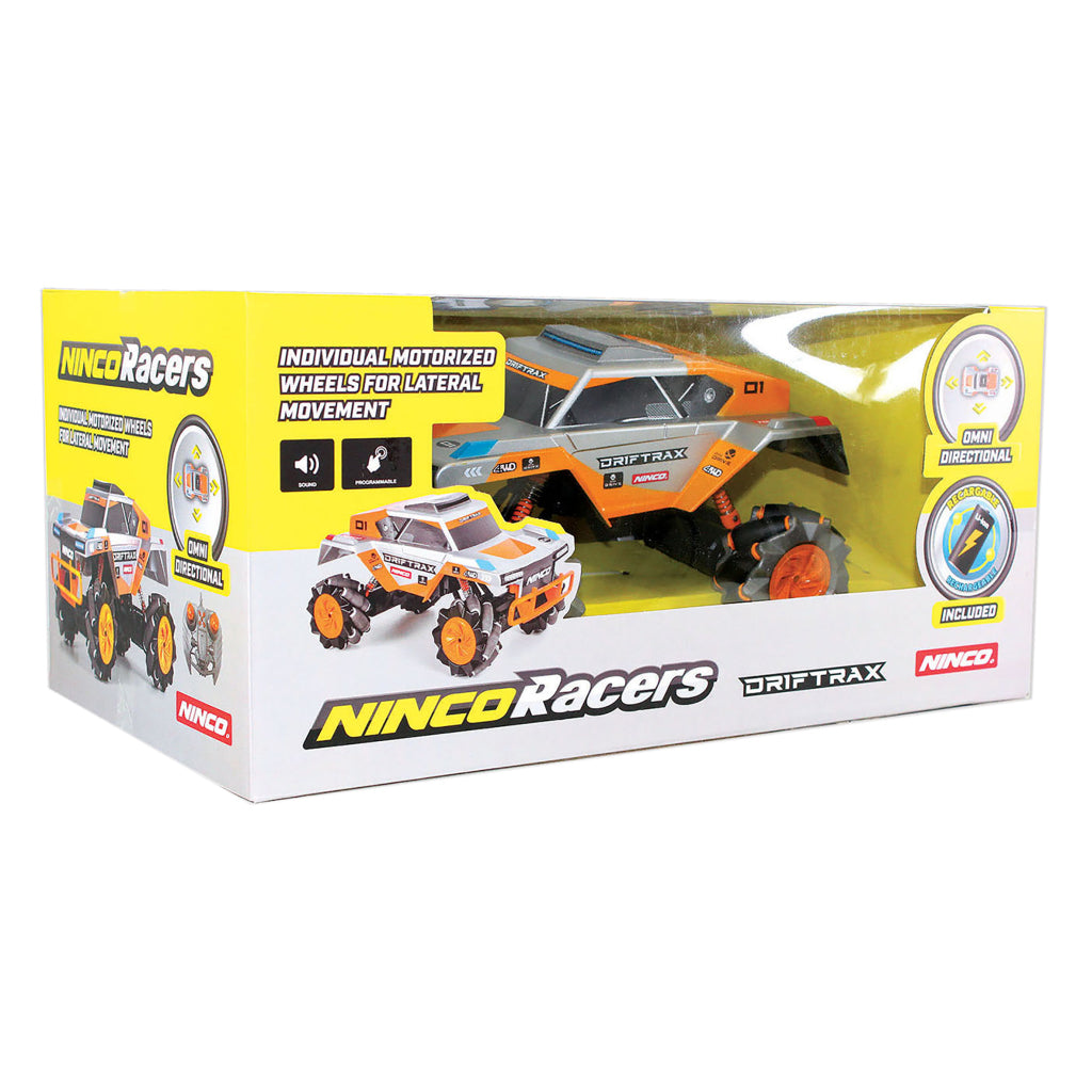 Ninco rc drift trax voiture 34x18x15,8 cm gris orange