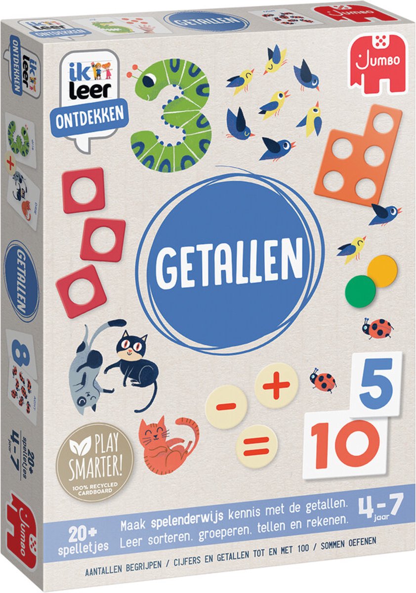 J'enseigne le jumbo - découverte - chiffres - jeu éducatif - à partir de 4 ans