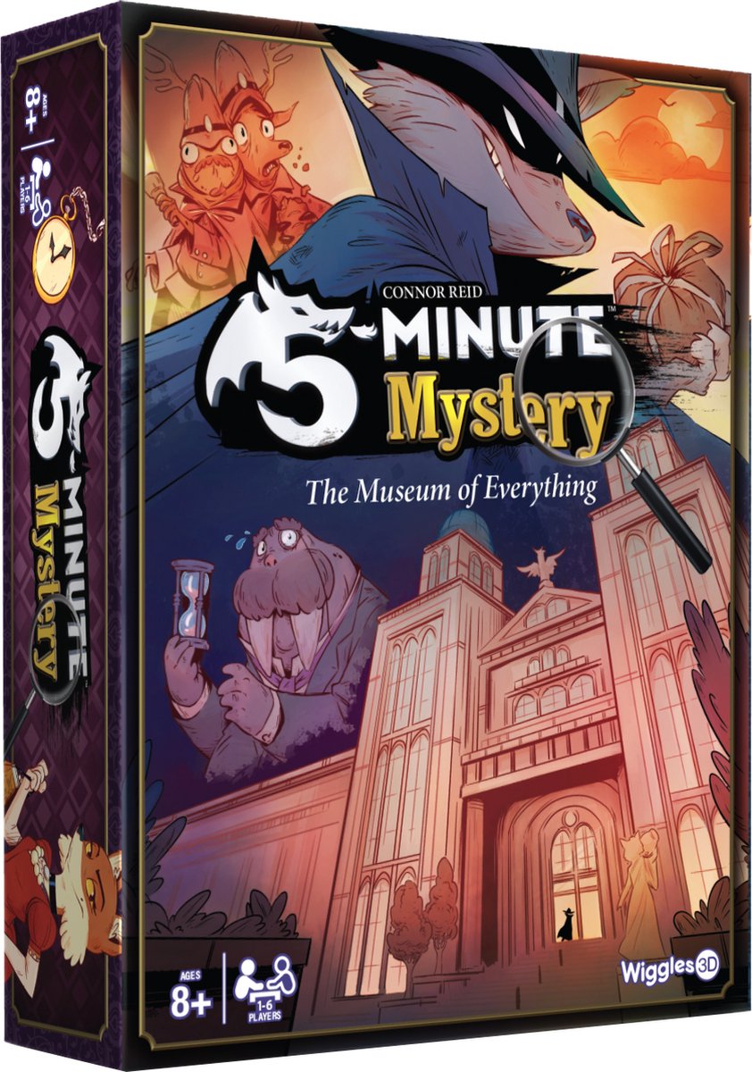 3D se tortille 5 minutes mystère - jeu de cartes