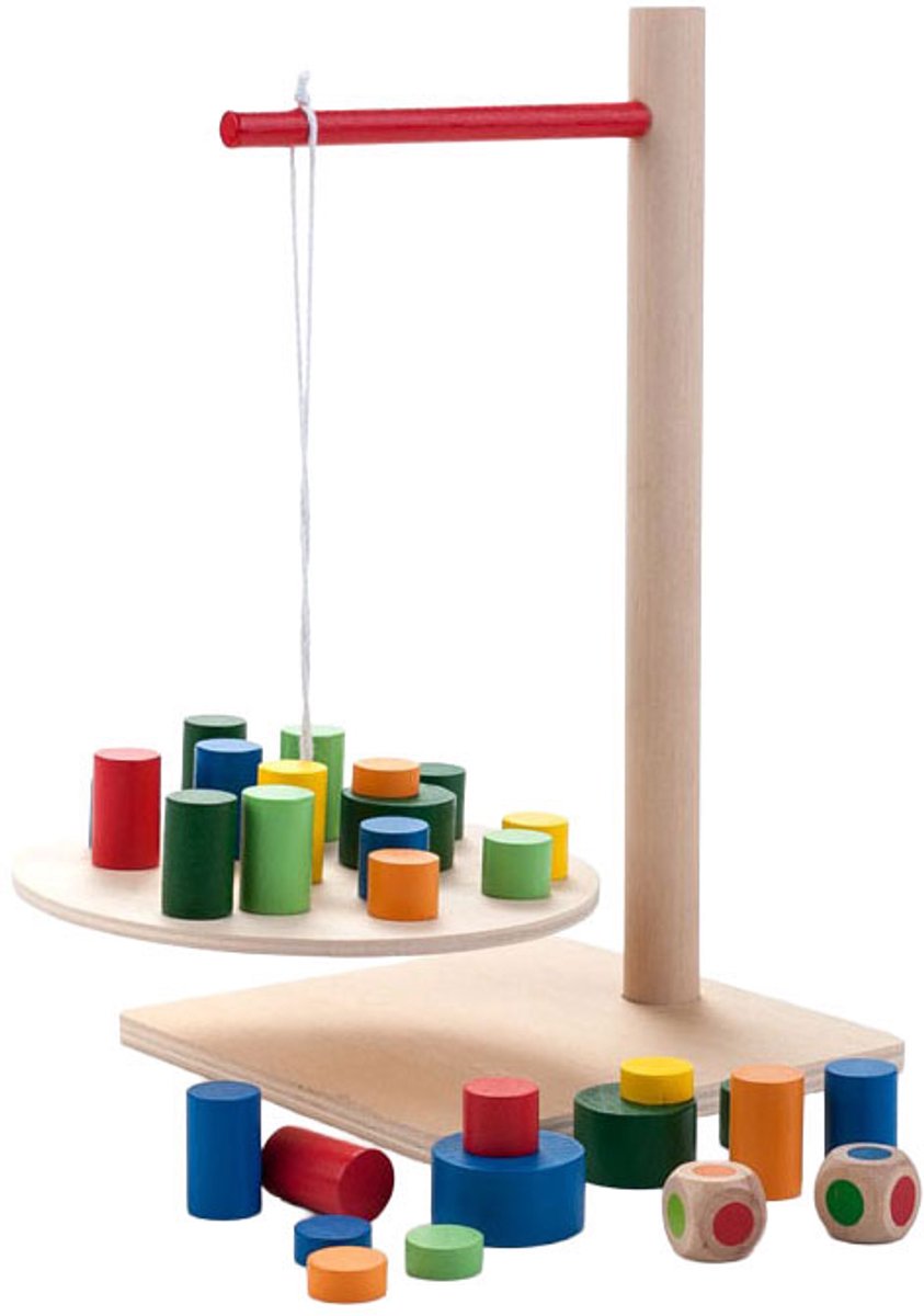 Jeu de balance des jeux de Longfield avec Balance en bois