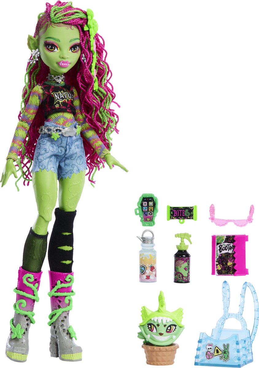 Mattel Monster High Poupée Vénus Mcflytrap Poupées