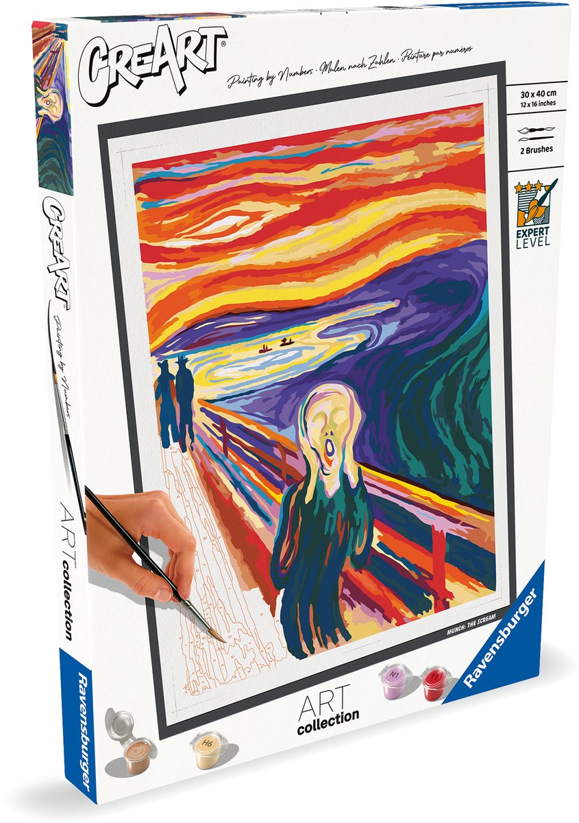 Ravensburger Creart Art Collection - Munch : le cri