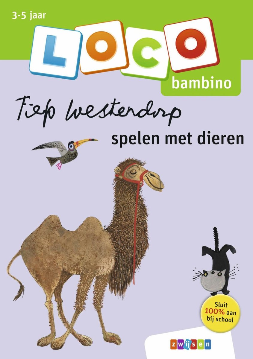 Loco enfant loco. fiepwestdorp jouant avec des animaux. 3+