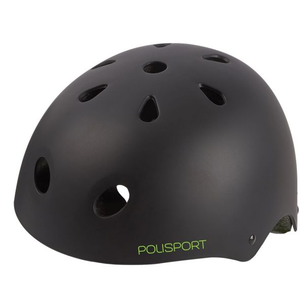 Polisport Urban Radical Bicycle Casque S 53-55cm Graffiti Black Green