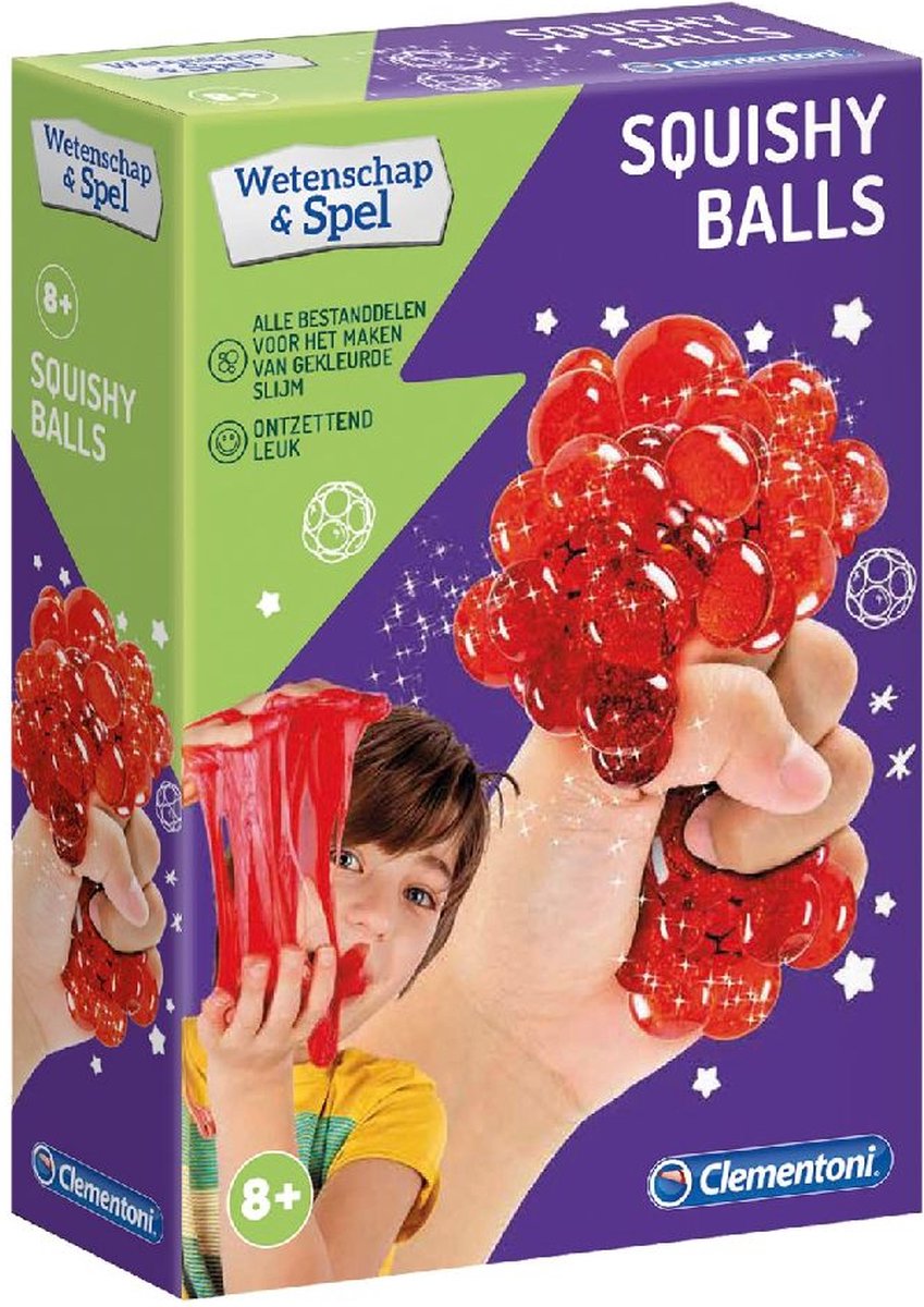 Clementoni Science Game Fabrication de boules spongieuses