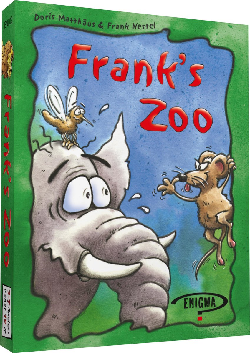 Rio grande games frank's zoo - jeu de cartes