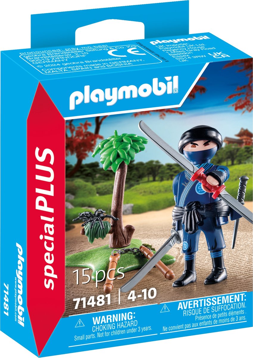 Playmobil 71481 Special Plus Ninja avec équipement