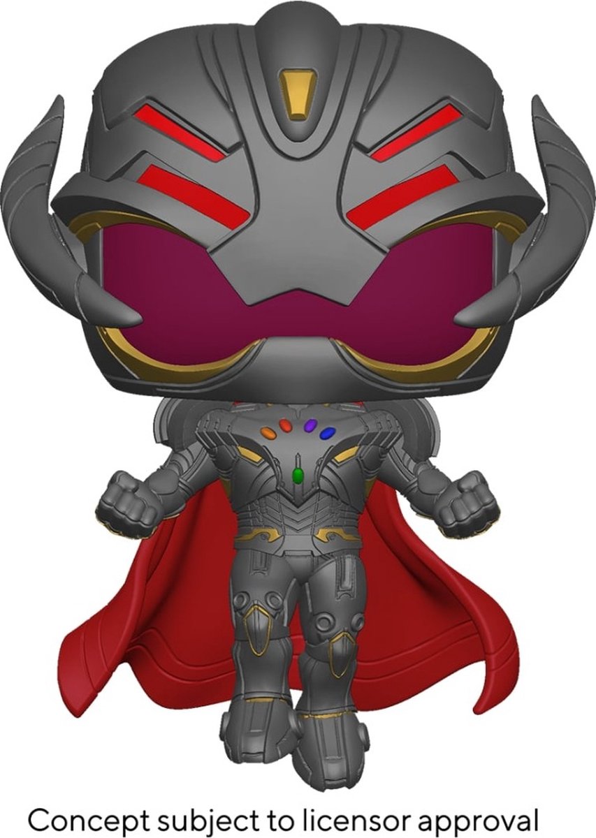 Marvel funko et si... ? poupée figurine à collectionner ! animation le tout-puissant 9 cm multicolore