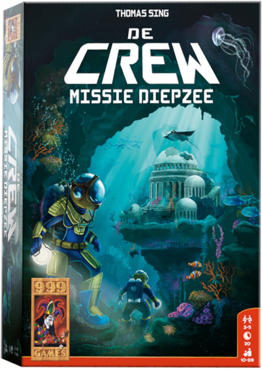 999 matchs 999 jeux de Crew Mission Diepzee Card Game