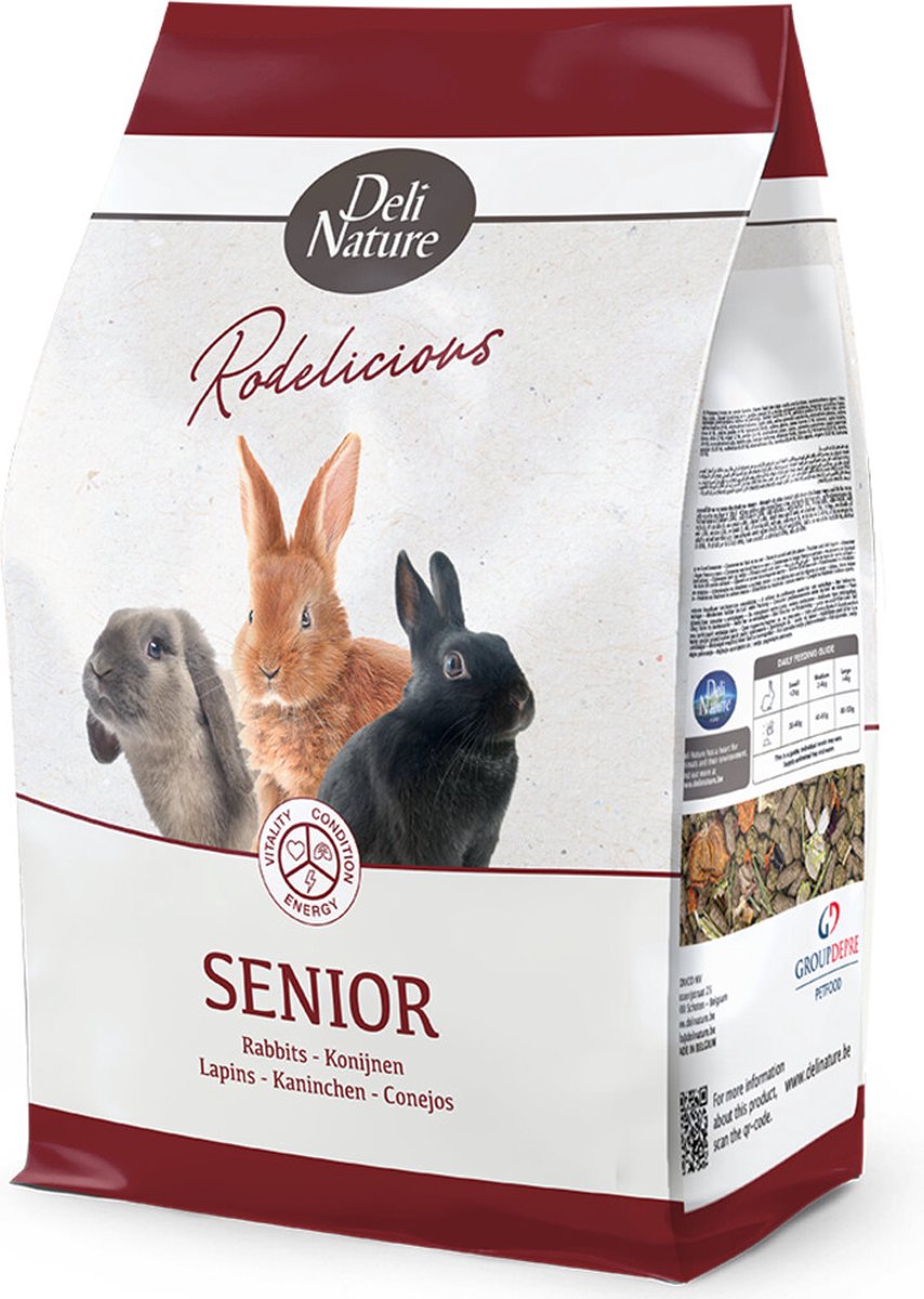Deli nature rodelicious lapins seniors 2,5 kg