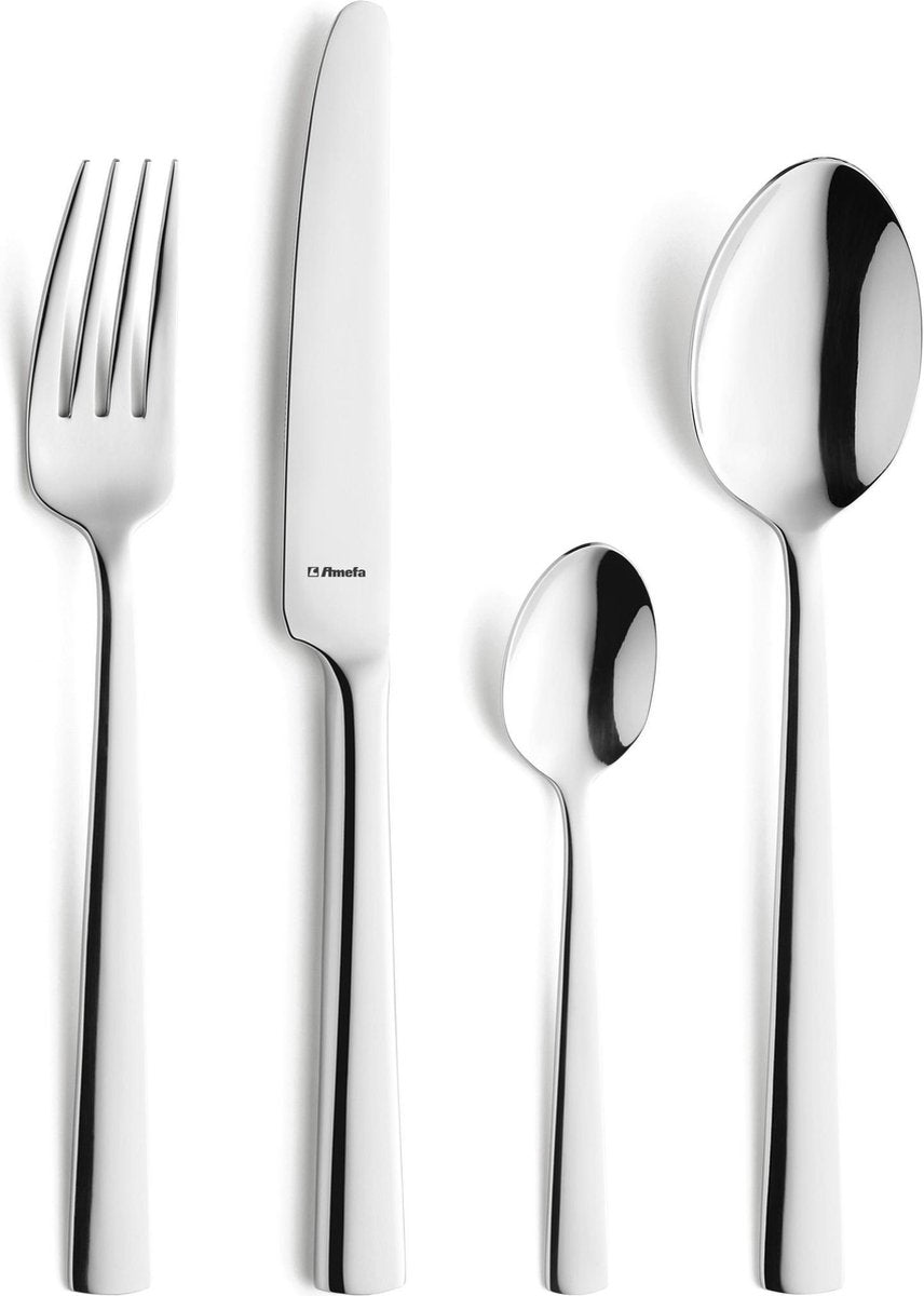 Amefa moderno - 6 personnes - service de couverts 24 pièces dans un emballage cadeau