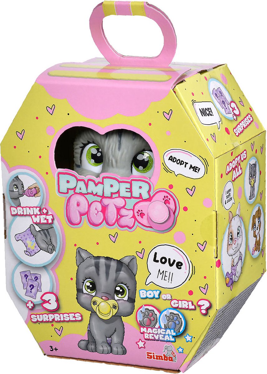 Simba - Pamper Petz - Chat - Figurine de jeu - à partir de 3 ans