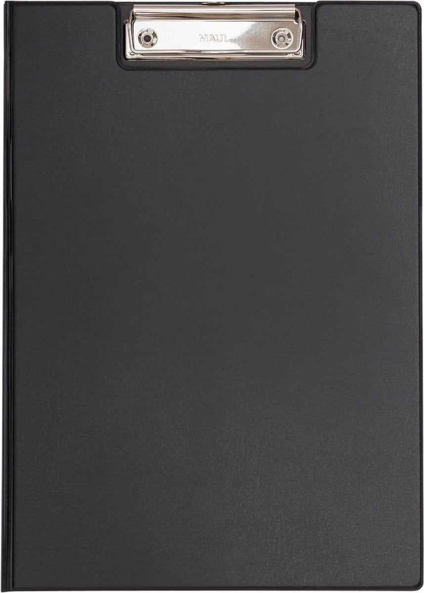 Dossier presse-papiers Maul poly, feuille pp, A4 portrait, noir