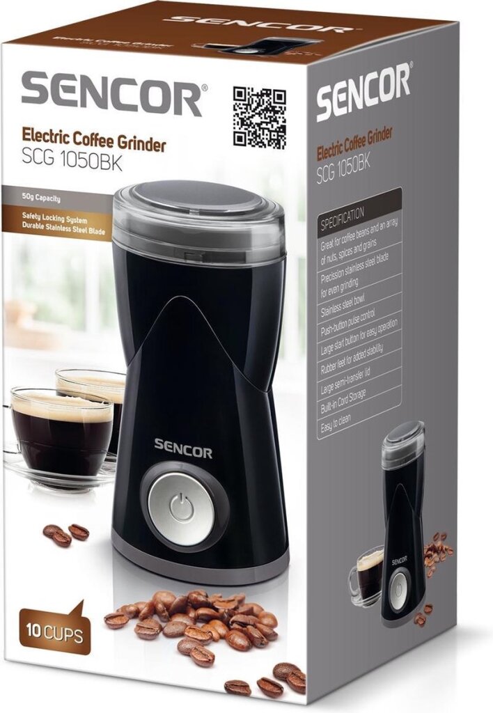 Moulin à café Sencor scg 1050bk noir