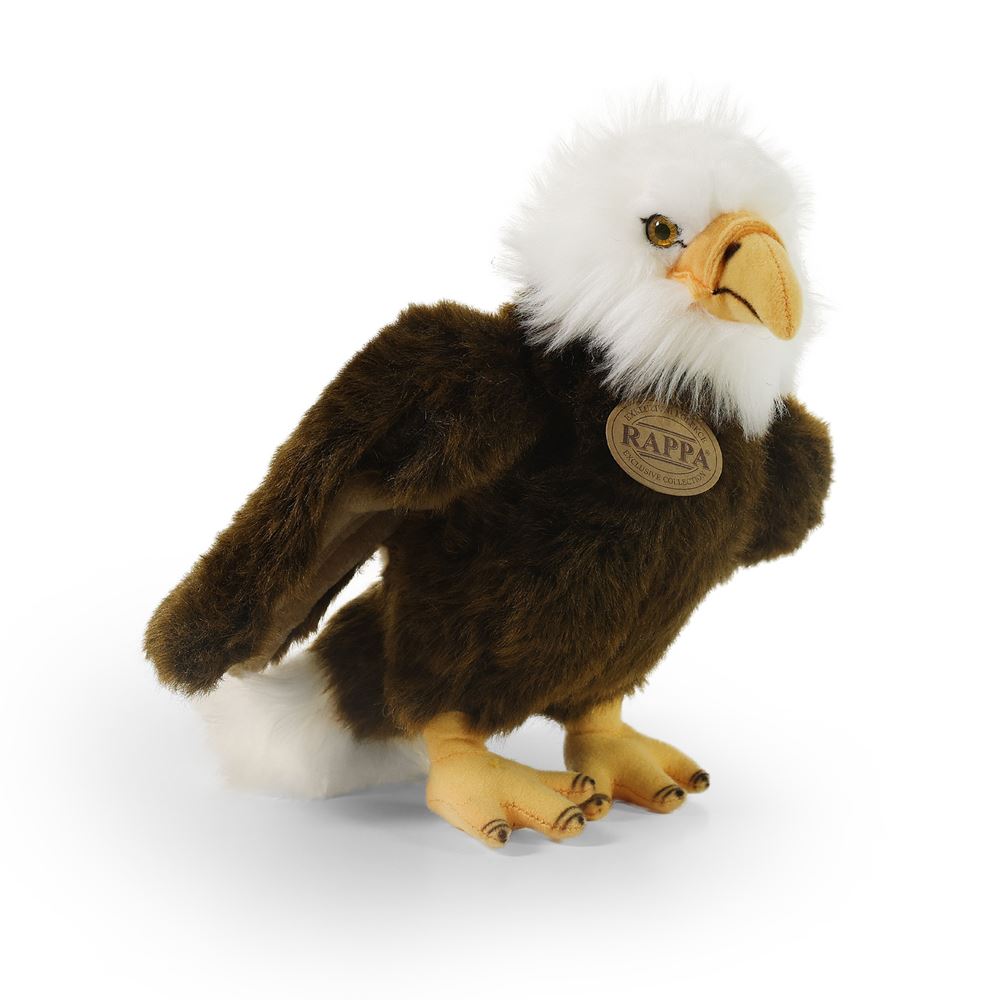 Peluche aigle 24 cm écologique