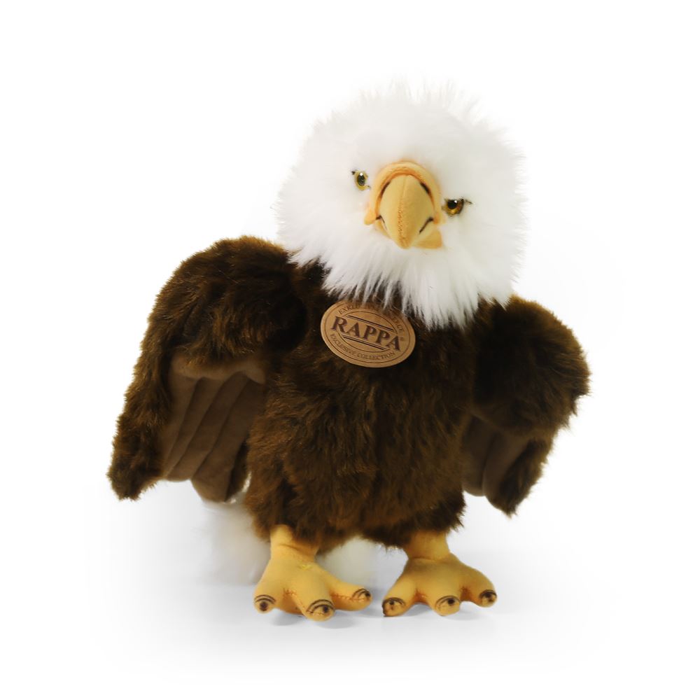 Peluche aigle 24 cm écologique