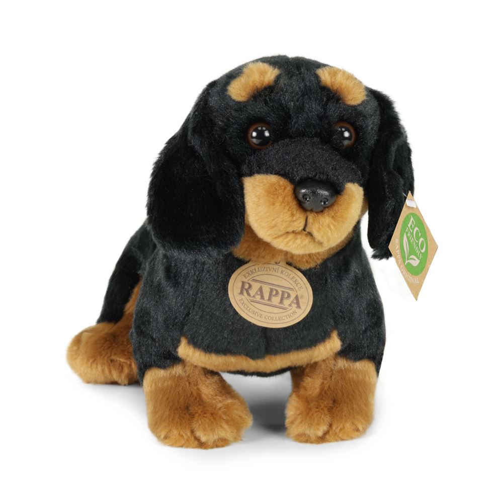 Peluche teckel 30 cm écologique