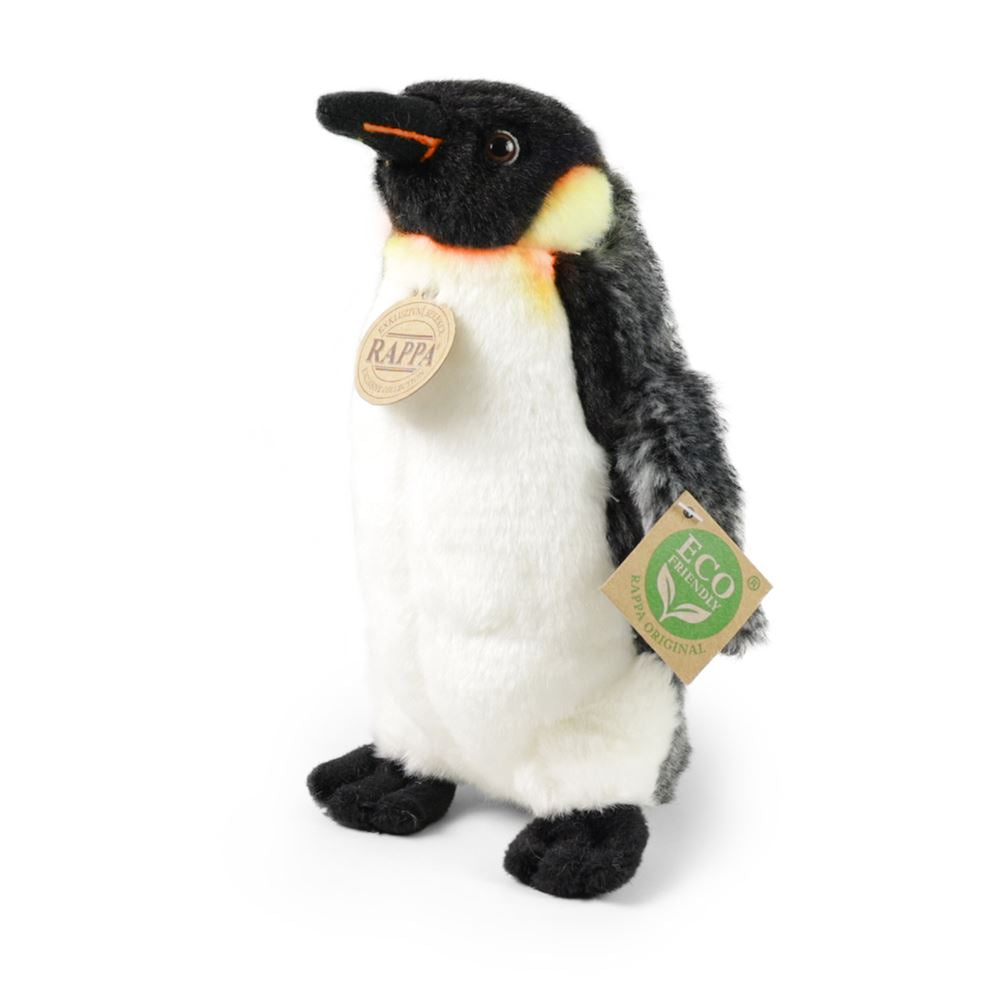 Série écologique Rappa - pluszowy pingwin - 20 cm - peluche douce - respectueuse de l'environnement