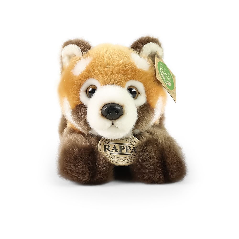 Peluche panda roux couché 20 cm éco-free