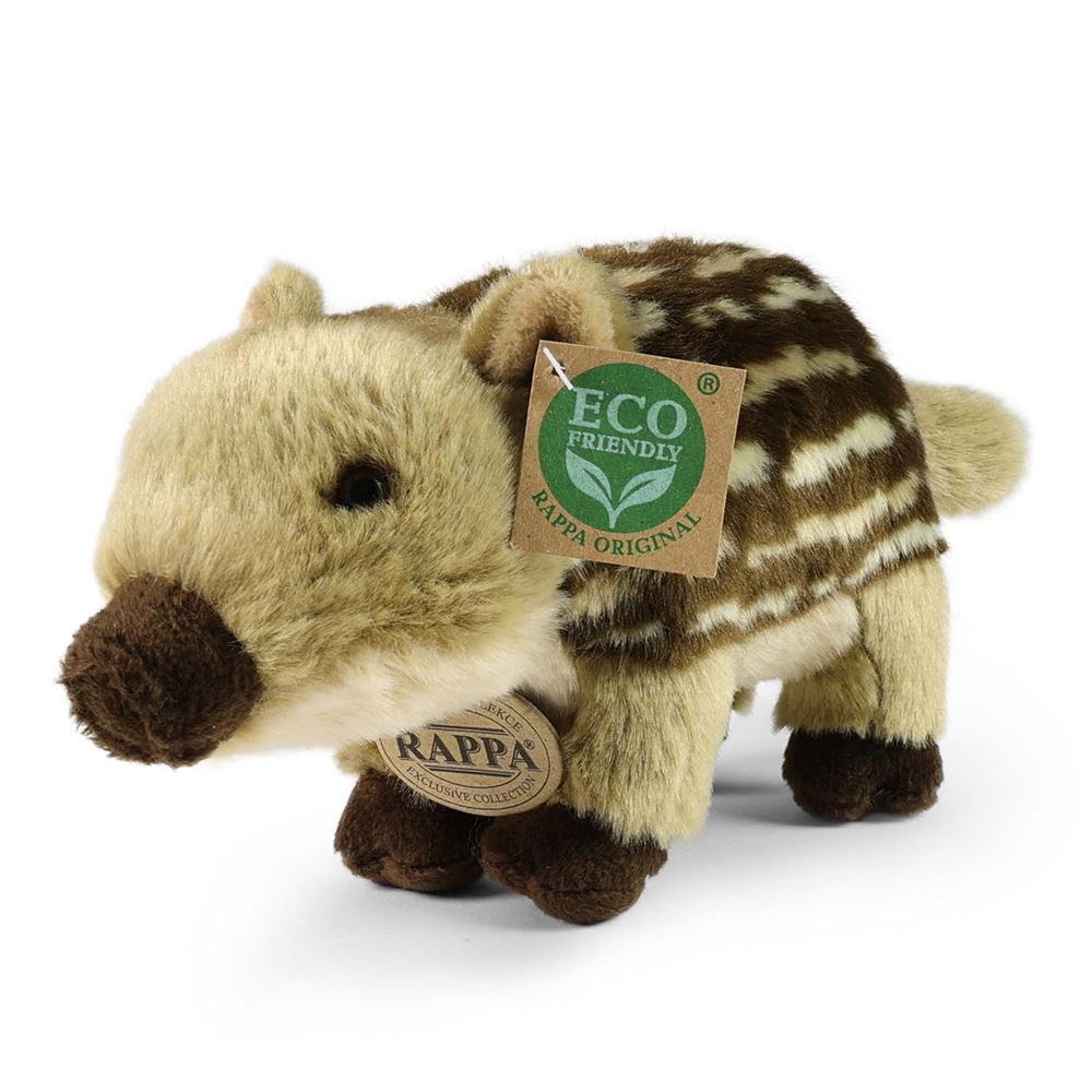 Petit marcassin en peluche 22 cm éco-responsable