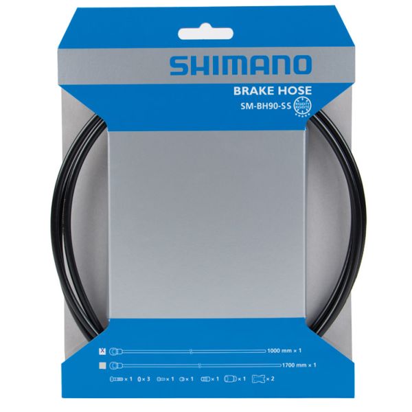 Shimano Frein Pipe Disc Frein Deore LX SM-BH90 1000 mm noir