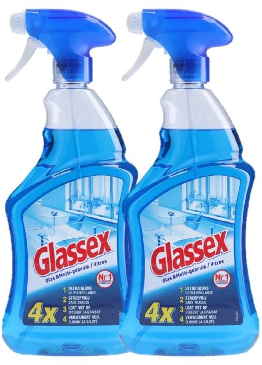 Nettoyant intérieur Glassex 2x750ml