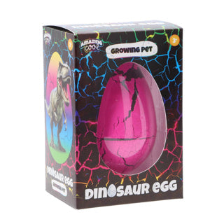 Incroyable œuf de croissance de dinosaure cool 11 cm couleurs assorties