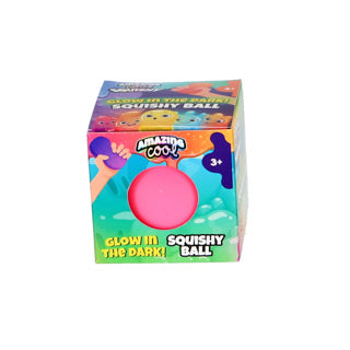 Incroyable boule squishy cool qui brille dans le noir couleurs assorties | 12 pièces