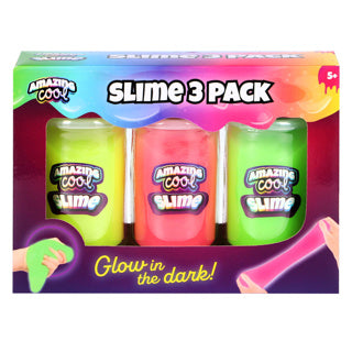 Incroyable lueur fraîche dans le pack de 3 slime sombre | 4 pièces