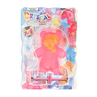 Btf stretchapalz cristal gommeux ours couleur aléatoire | 3 pièces