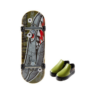 Touche de skate Hot Wheels + chaussure assorties | 8 pièces