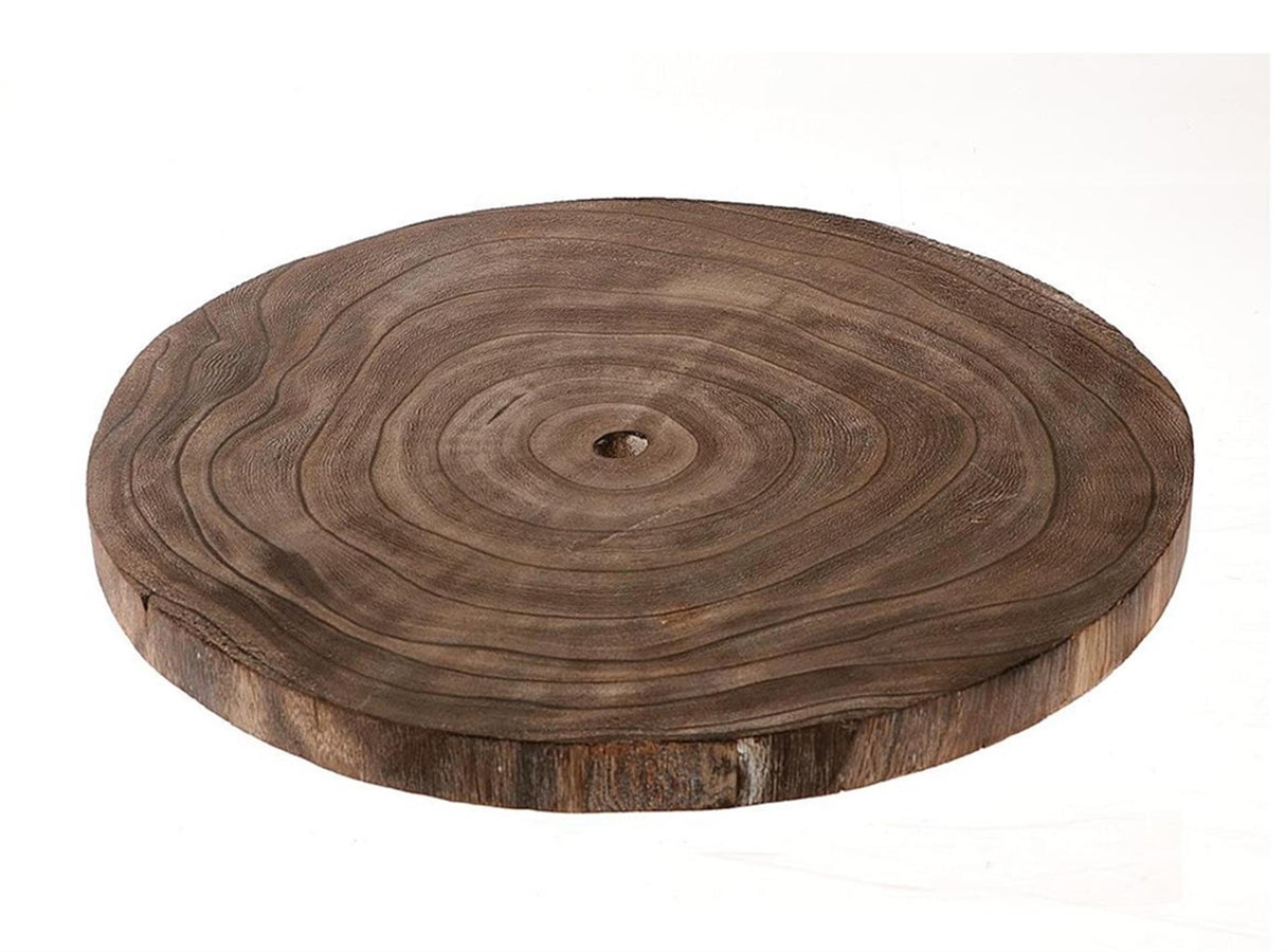 Disque en bois de base Hbx natural living ø25-27cm