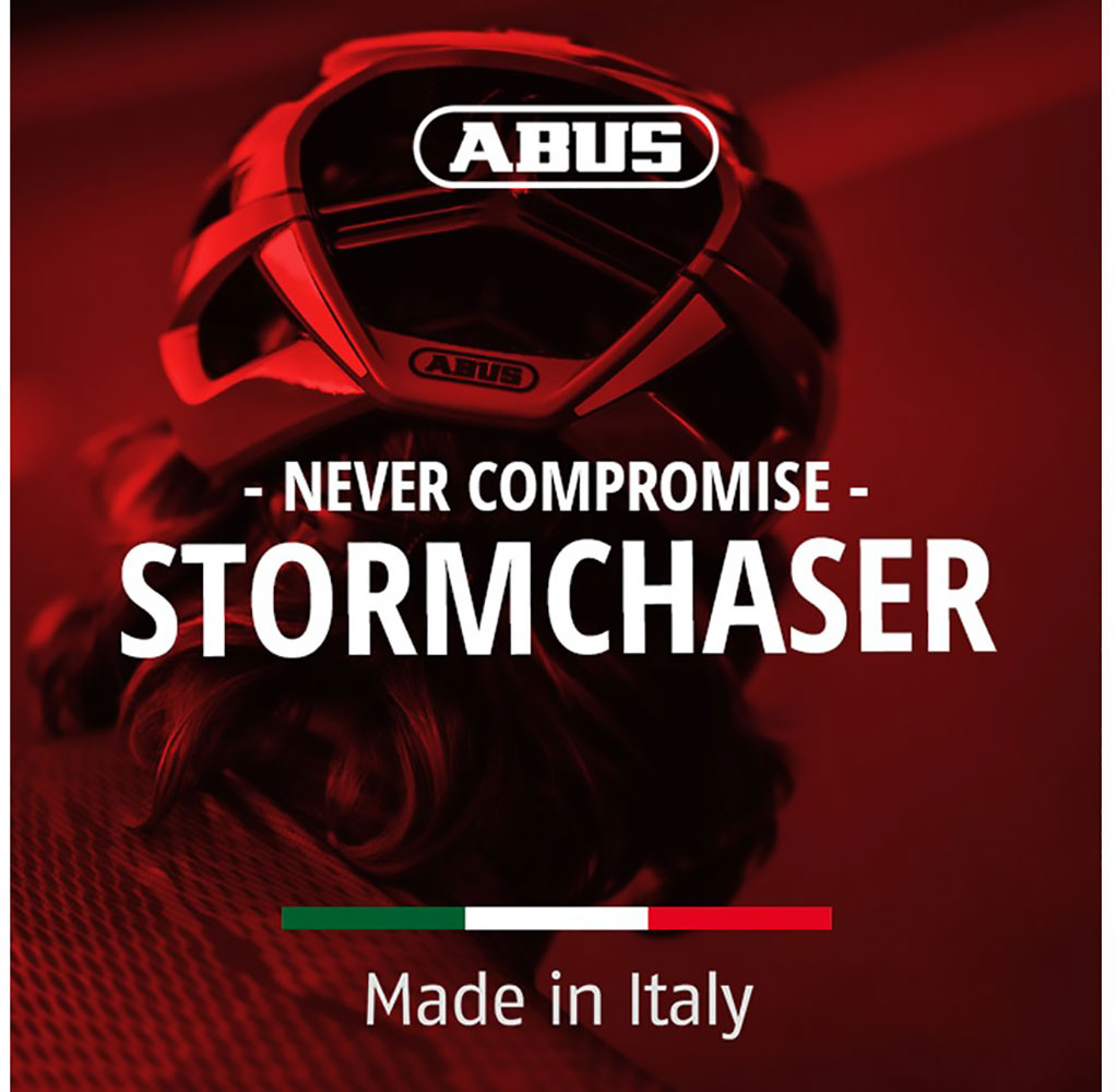 Abus Helm Stormchaser Ace Polar White M 54-58CM
