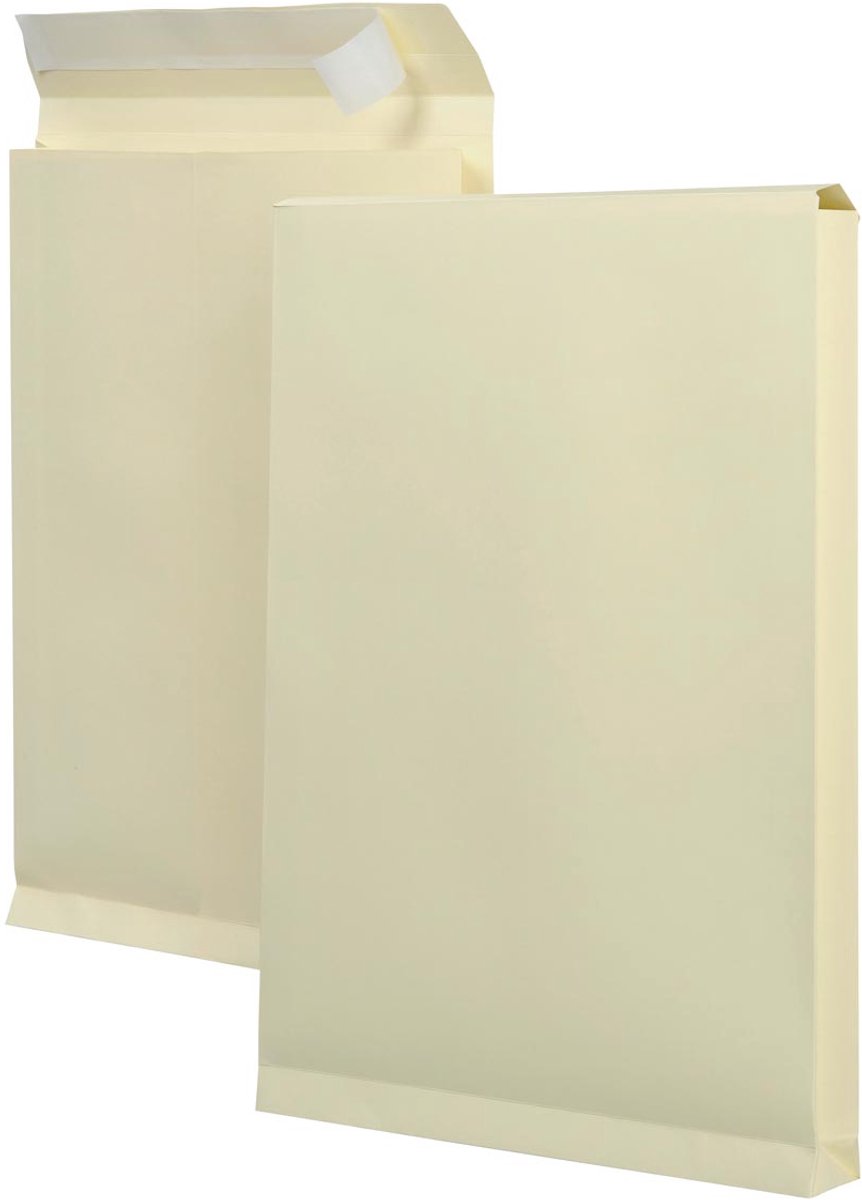 Sac d'échantillons Q-connect 262x371x38mm crème zk