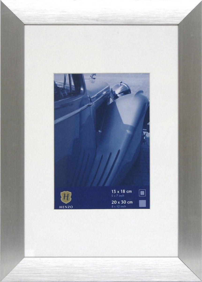 Cadre photo Henzo - - Lucerne - format photo 20x30 cm - argent