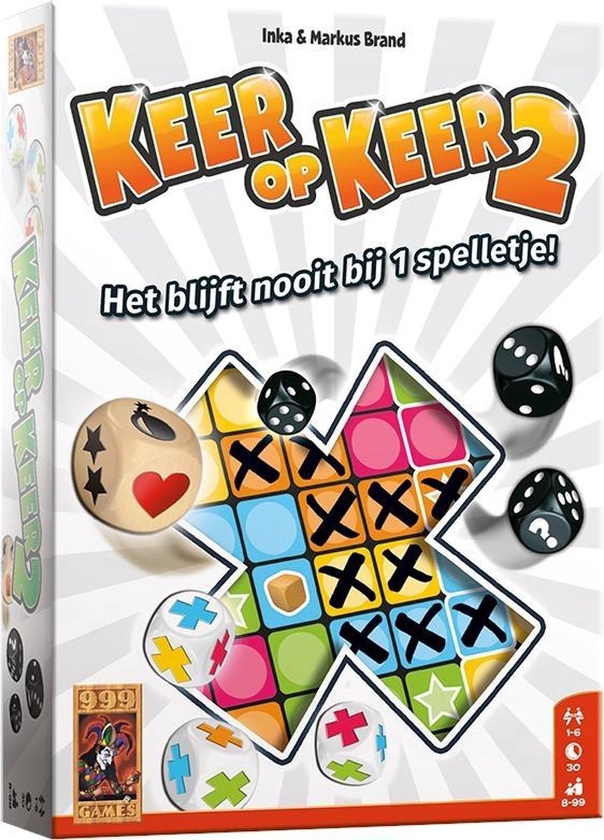 999games 999 jeux - 2 encore et encore - jeu de dés - avec de nouveaux dés et options - jeu de société - jeu familial - petit cadeau