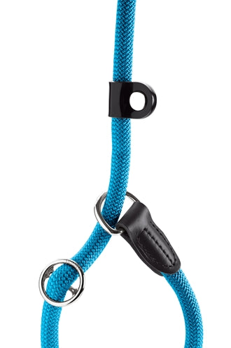 Laisse Hunter Retriever avec stop freestyle turquoise