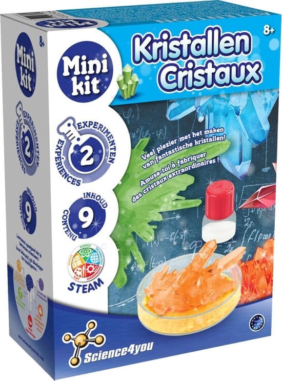 Unité de marque science 4, vous cultivez des cristaux