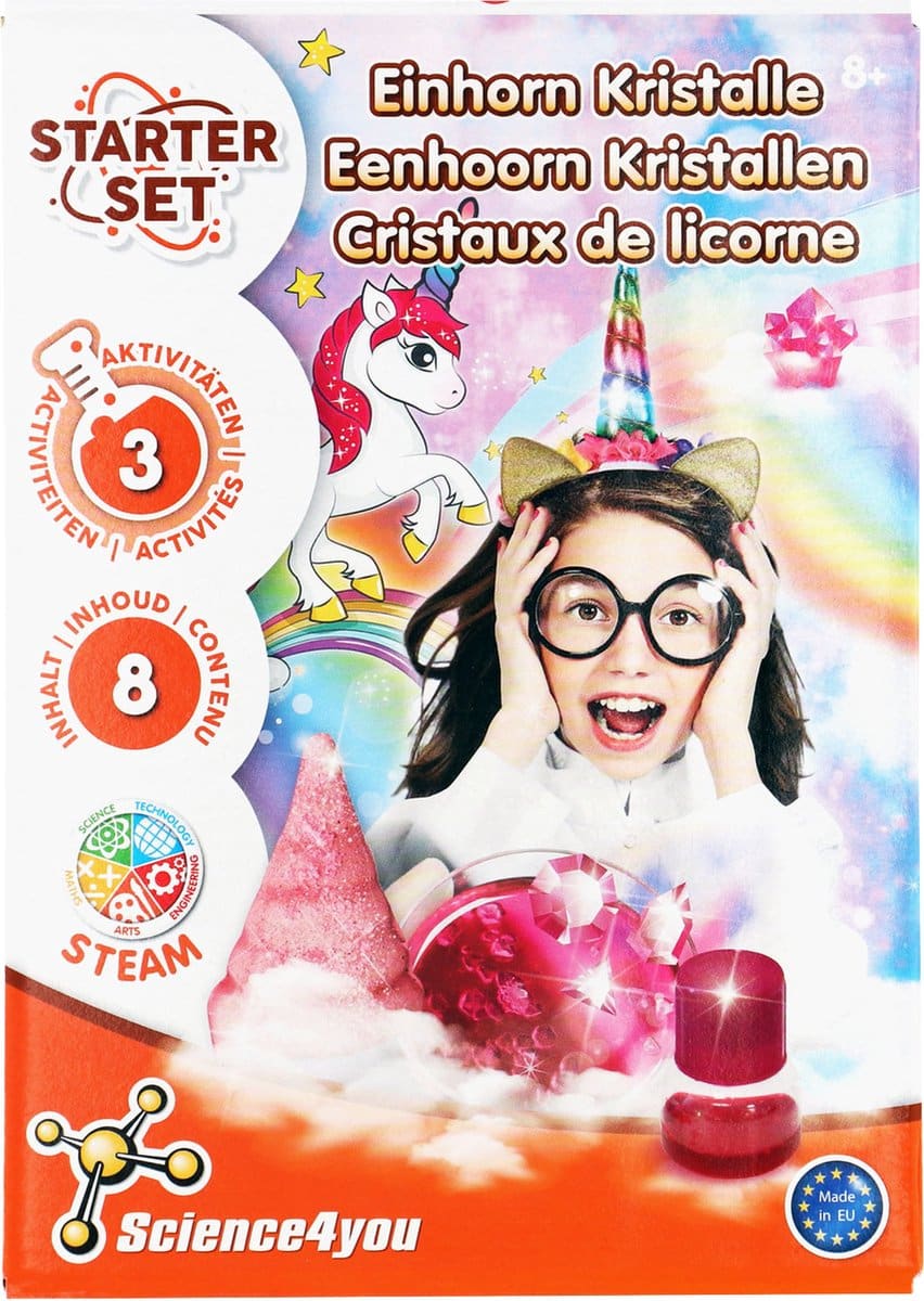 Cristaux de licorne scientifique | 3 pièces